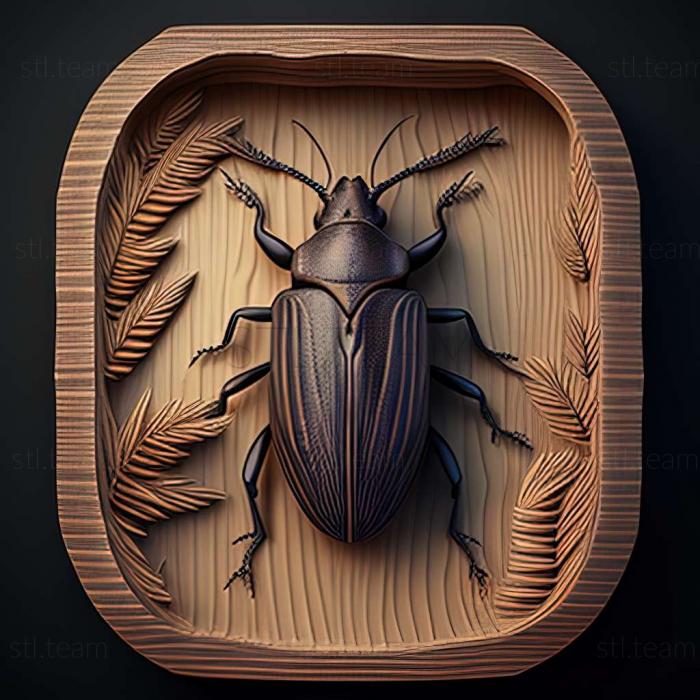 3D модель Carabus planicollis (STL)